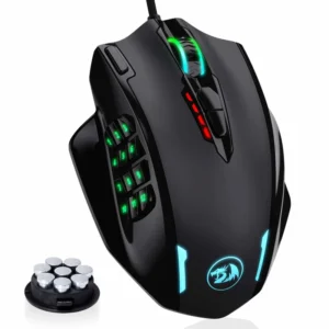 Redragon M908 12400 DPI IMPACT MMO Gaming Mouse w/ 18 Programmable Buttons